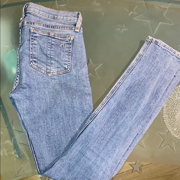 Rag and bone light blue wash jeans size 27 - Picture 1 of 4